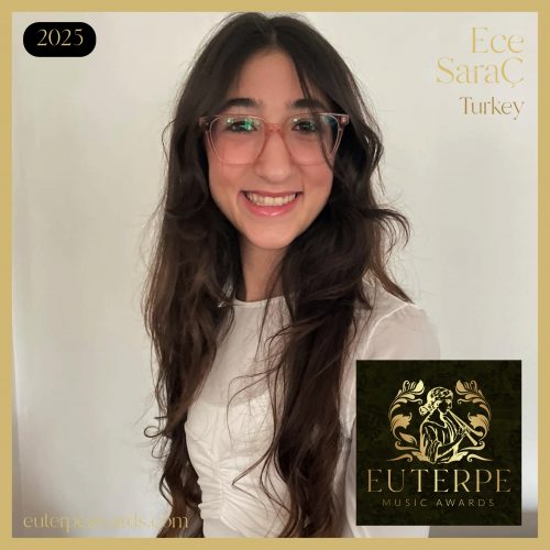 Ece Saraç üçüncü oldu.