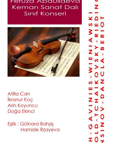 Feruza Abdullayeva sanat dalı keman konseri afiş 26.04.2026_page-0001